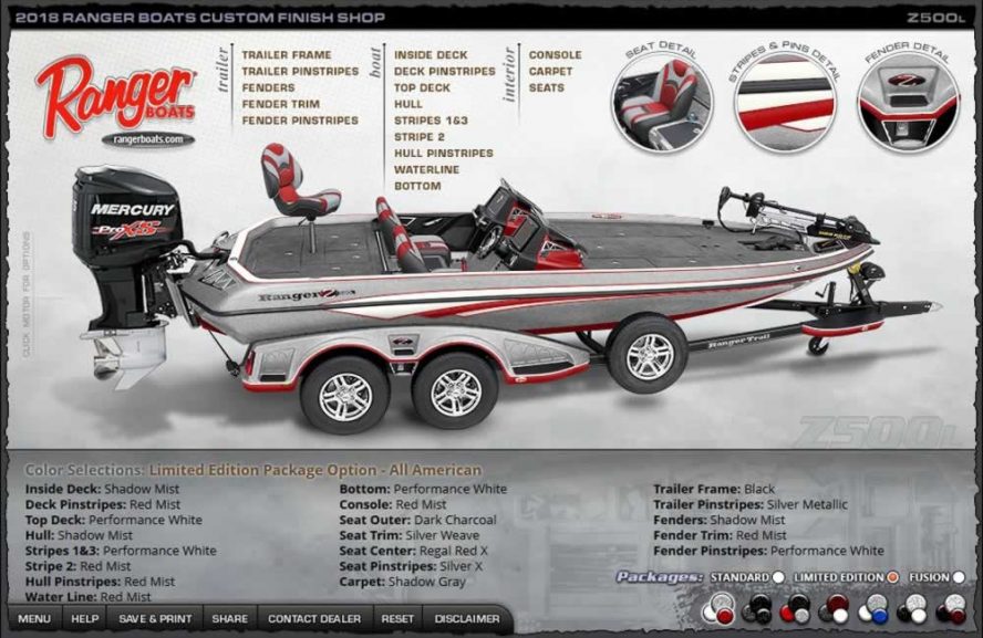 Ranger Boats Z500L - All American Edition