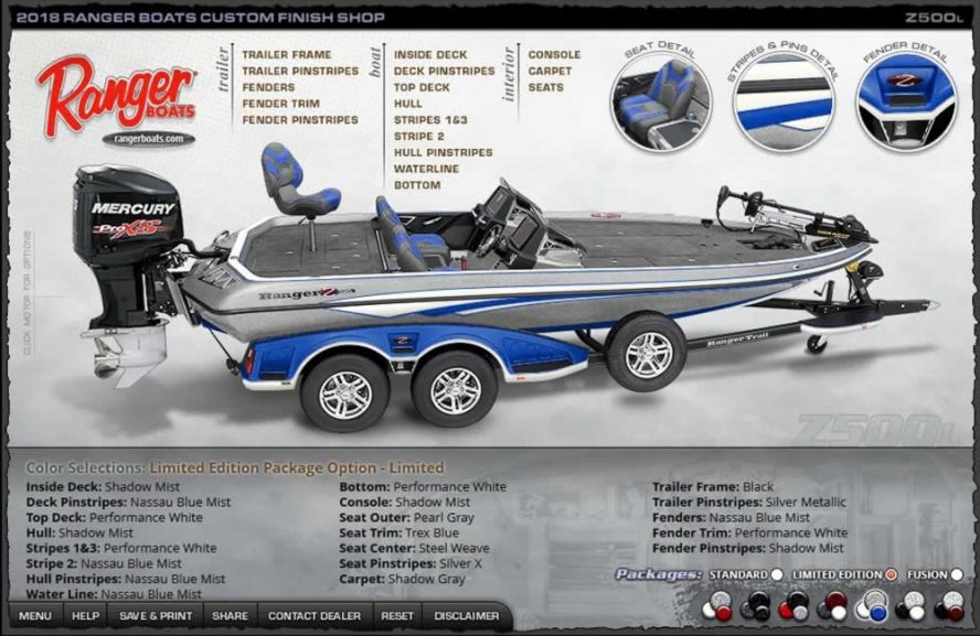 Ranger Boats Z500L - Limited Edition