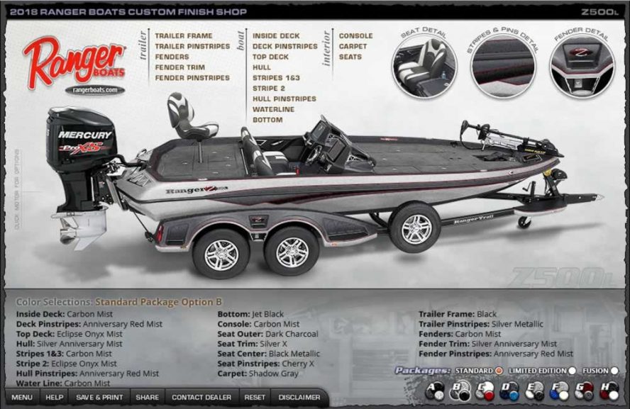 Ranger Boats Z500L - Color Package B