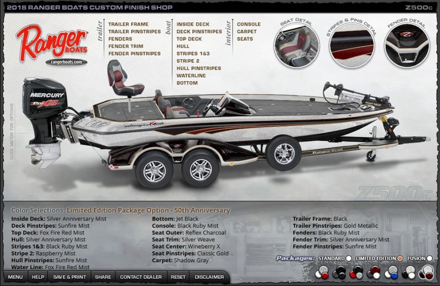 Ranger Z500c - 50th Anniversary Edition Ranger Z500c - 50th Anniversary Edition