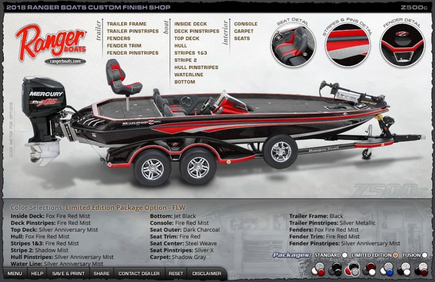 Ranger Z500c - FLW Edition Ranger Z500c - FLW Edition