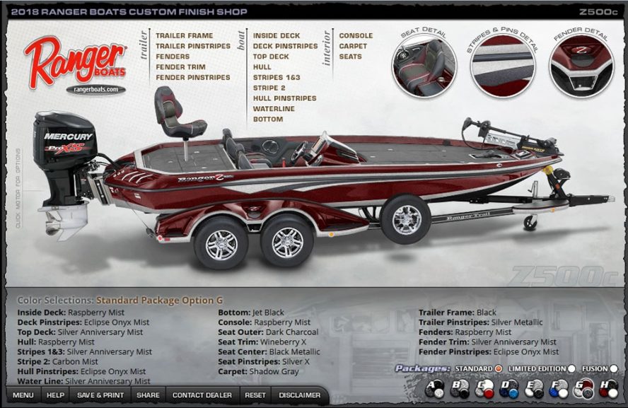 Ranger Z500c - Color Package G Ranger Z500c - Color Package G