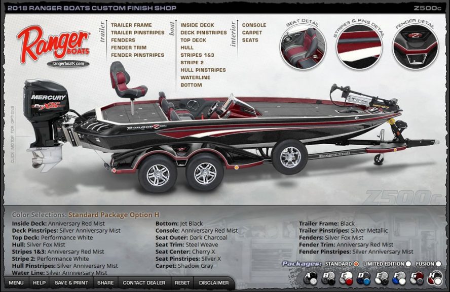 Ranger Z500c - Color Package H Ranger Z500c - Color Package H