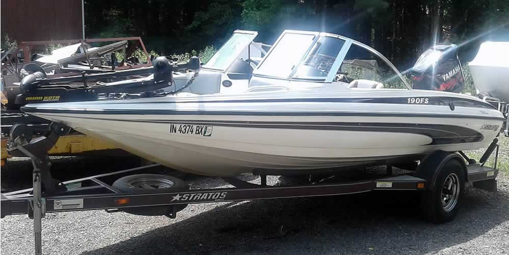 Read more about the article 2003 Stratos 190FS Fish-n-Ski – Yamaha 150 VMAX