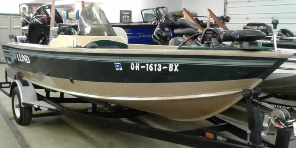 Read more about the article 1997 Lund 1700 Pro Angler SS – Yamaha 70 + Johnson 9.9