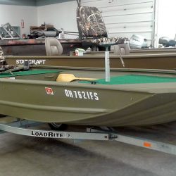 2017 Tracker Grizzly 1448 MAX - Tohatsu 15 Four Stroke Tiller