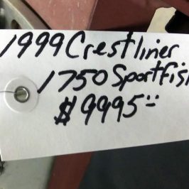 1999 Crestliner 1750 Sportfish - Evinrude 115 Intruder