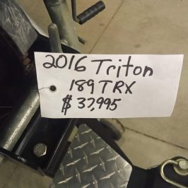 2016 Triton 189 TrX SC - Mercury 150 Pro XS