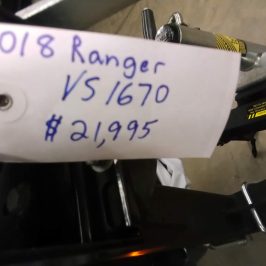 2018 Ranger VS1670 DC - Mercury 60 Four Stroke
