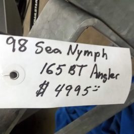 1998 Sea Nymph 165BT Angler - Honda 9.9 Four Stroke