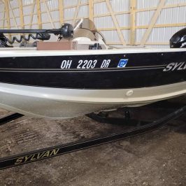 2004 Sylvan 1600 Explorer SC - Mercury 50 2-stroke