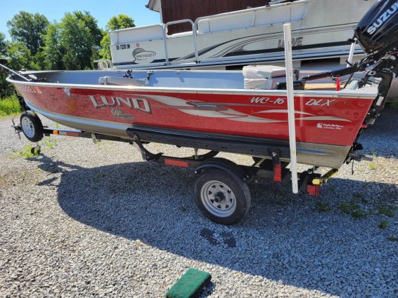 2008 Lund WC16 DLX - Suzuki 20 Four Stroke