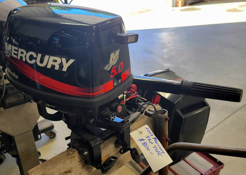 2003 Mercury 5-hp Four Stroke Tiller