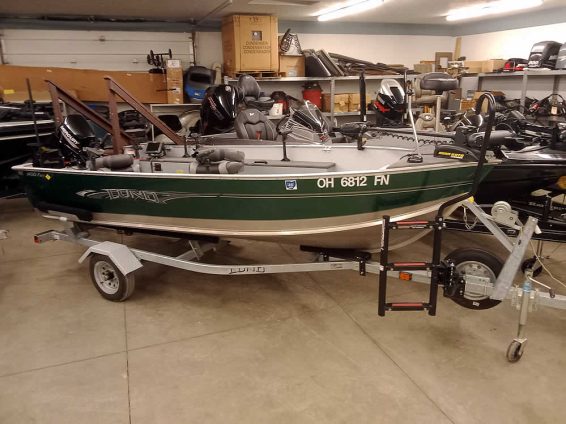 2016 Lund 1400 Fury - Mercury 20 Four Stroke Tiller