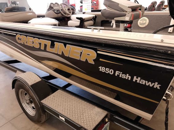 2006 Crestliner 1850 Fish Hawk - Mercury 90 Four Stroke