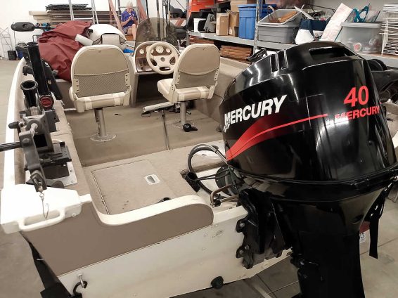 2005 Monark 1601 Signature - Mercury 40 Two-Stroke