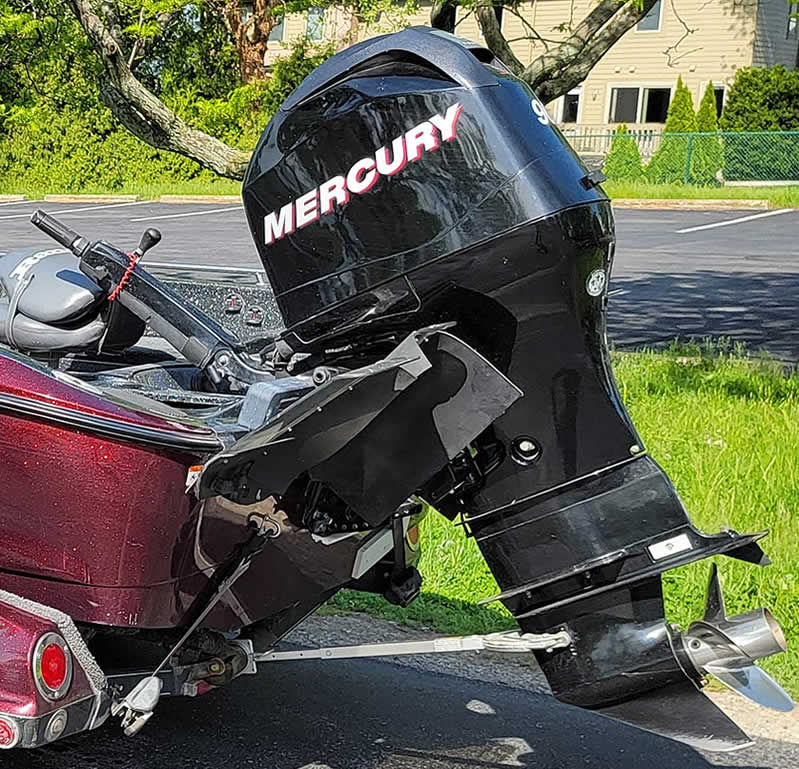 2012 Mercury 90 Four Stroke Tiller