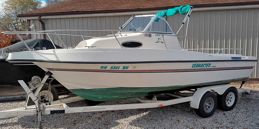 1997 Renken SeaMaster 2088 WA - Mercury Alpha One I/O