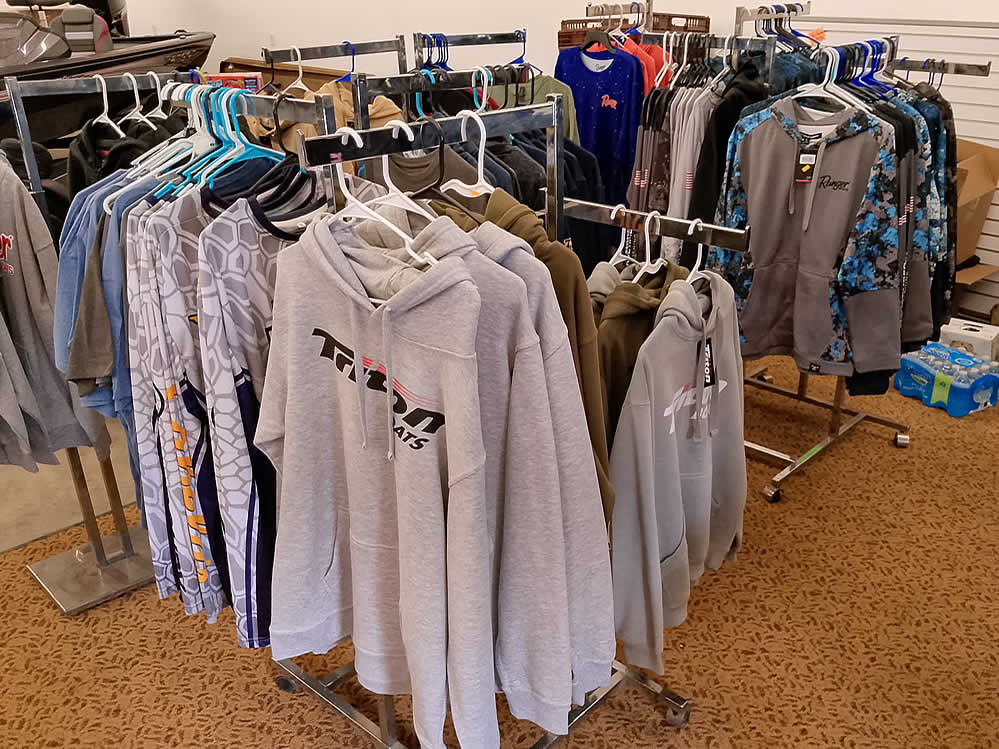 A full line of boating apparel