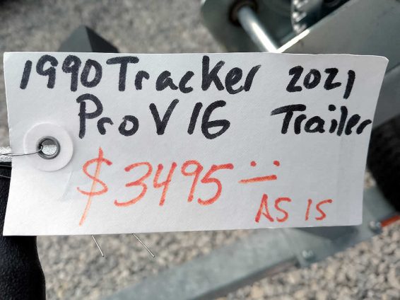 1990 Tracker Pro Guide Deep-V 16 - Johnson 48 SPL