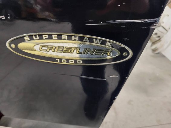 2002 Crestliner 1600 Super Hawk - Johnson 88 SPL