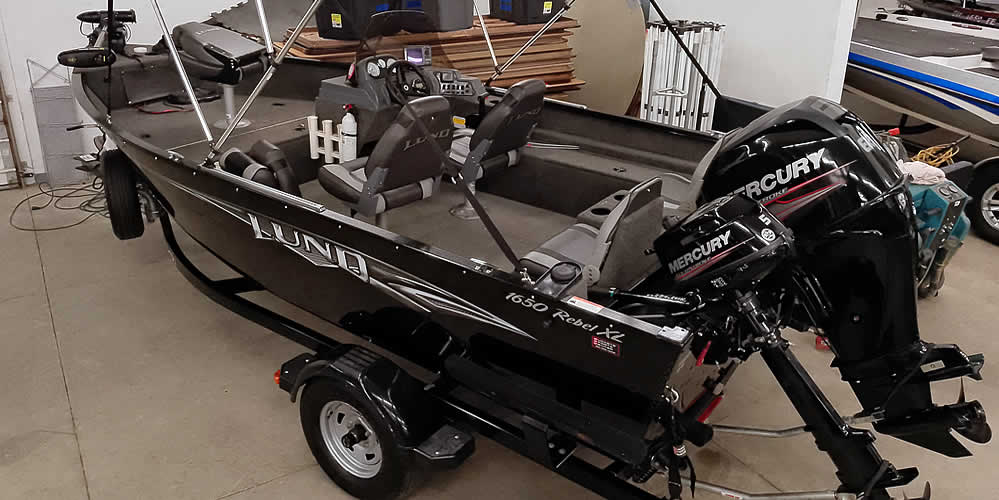 2014 Lund 1650 Rebel XL - Mercury 60 Four Stroke