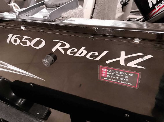 2014 Lund 1650 Rebel XL - Mercury 60 Four Stroke