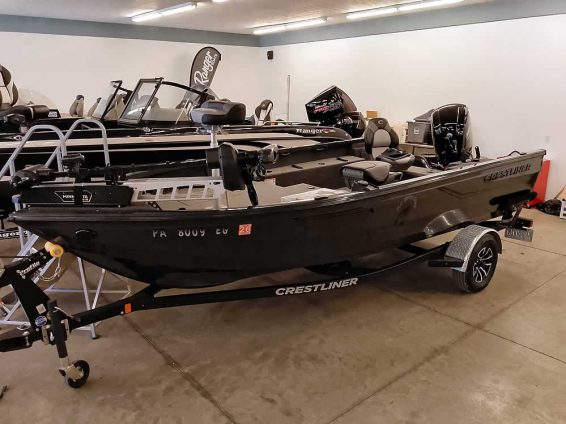 2025 Crestliner 1650 Pro Tiller - Mercury 75 Four Stroke