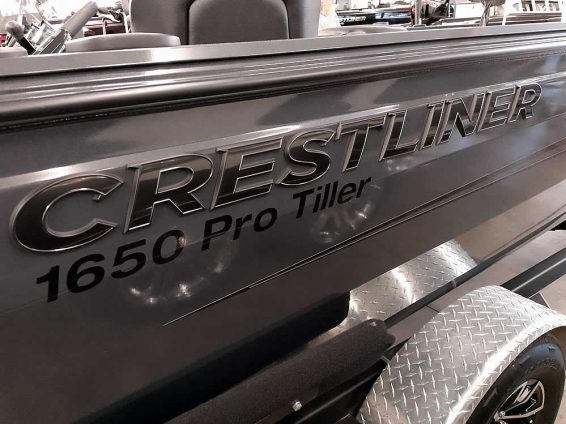 2025 Crestliner 1650 Pro Tiller - Mercury 75 Four Stroke