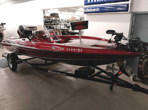 2008 Triton 17 Explorer SC - Mercury 50 Outboard