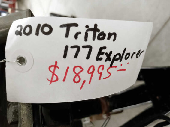 2010 Triton 177 Explorer DC - Mercury 150 Optimax