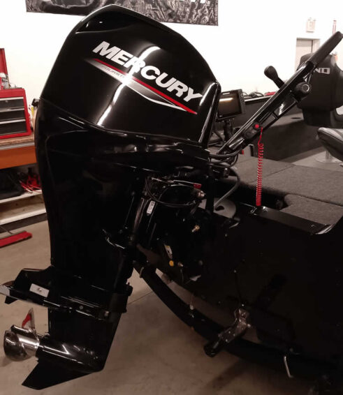 2025 Lund 1650 Angler - Mercury 50 Four Stroke Tiller
