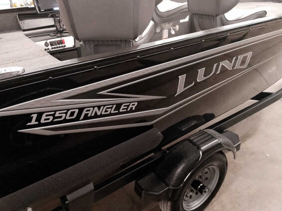 2025 Lund 1650 Angler - Mercury 50 Four Stroke Tiller