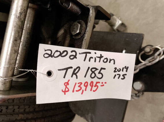 2002 Triton Tr-185 SC - 2014 Mercury 175 Optimax Pro XS